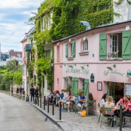 Charming Duplex In Montmartre Leilighet Paris Eksteriør bilde